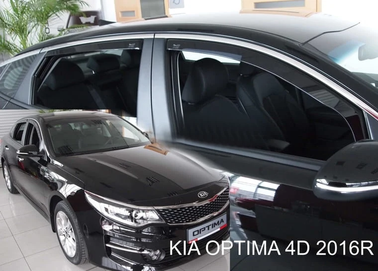 Vindavviser Kia OPTIMA (JF) Sedan / Optima PHEV Hybrid (2016-2020) – PMMA Plexi | Heko