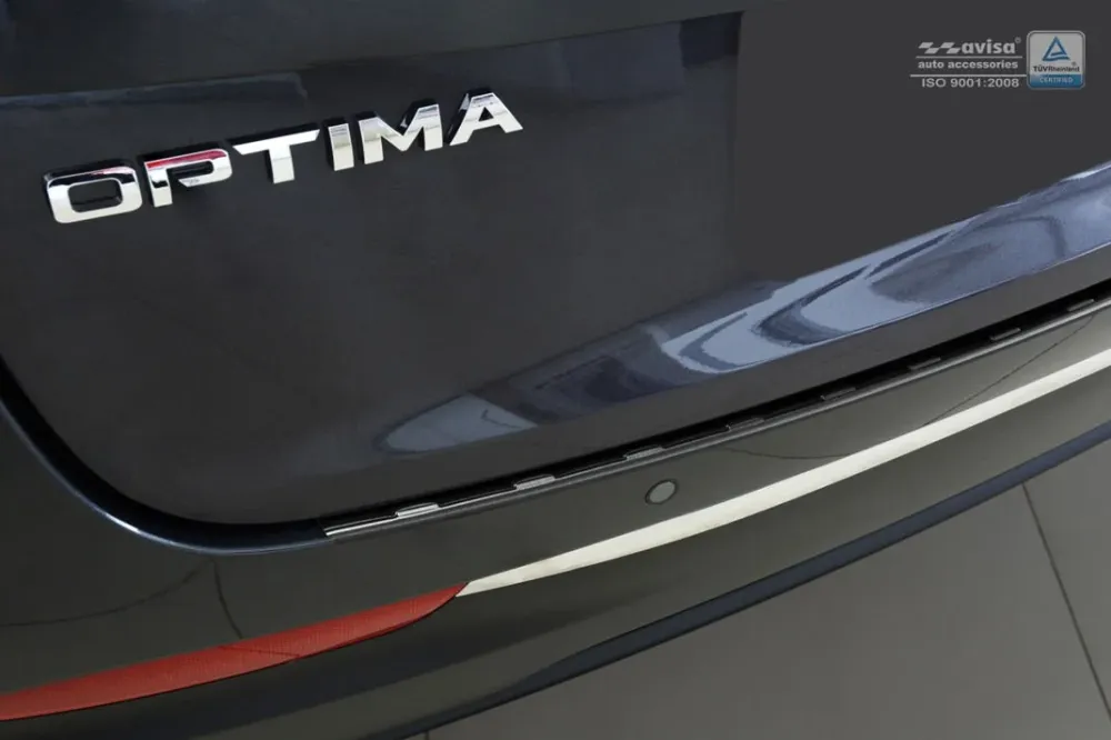 Bakfangerbeskytter Kia OPTIMA SW / Optima SW PHEV Hybrid (2016-2020) – rustfritt stål | Avisa