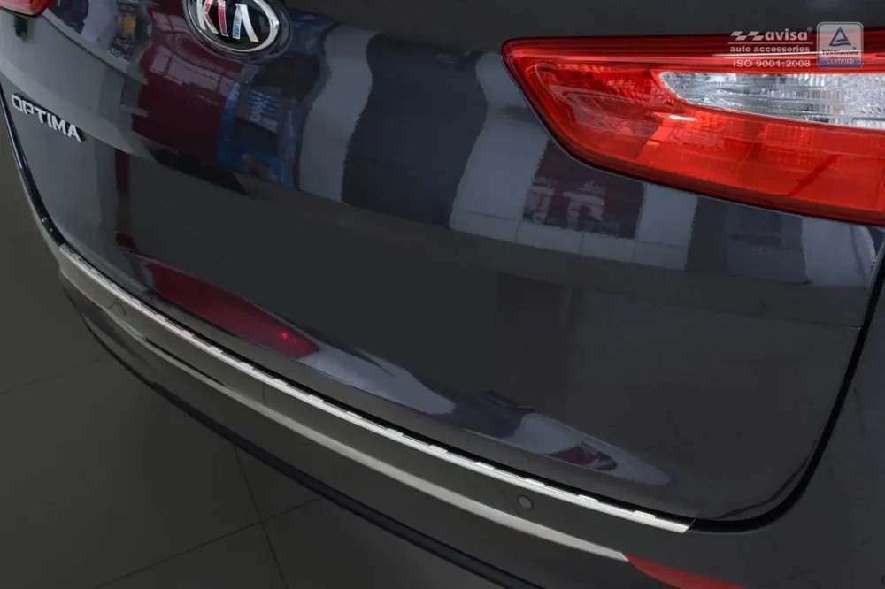 Bakfangerbeskytter Kia OPTIMA SW / Optima SW PHEV Hybrid (2016-2020) – rustfritt stål | Avisa