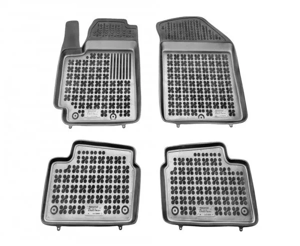 Gulvmatter Kia PICANTO II / PICANTO III (2011-2017) – med høykant | Rezaw-Plast