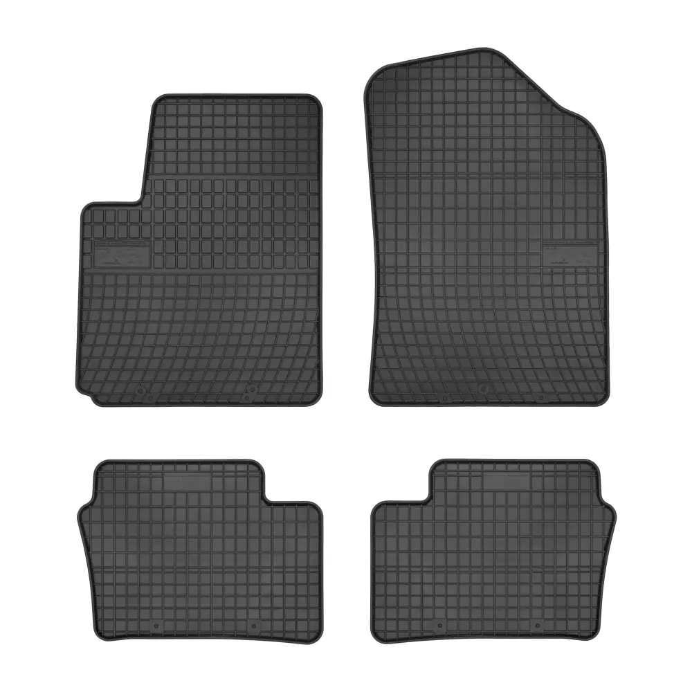 Gulvmatter Kia Picanto II (2011-2017) – med sidekant på 1 cm | Frogum