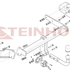 Tilhengerfeste Kia Sorento IV (2020-) – fastmontert | Steinhof