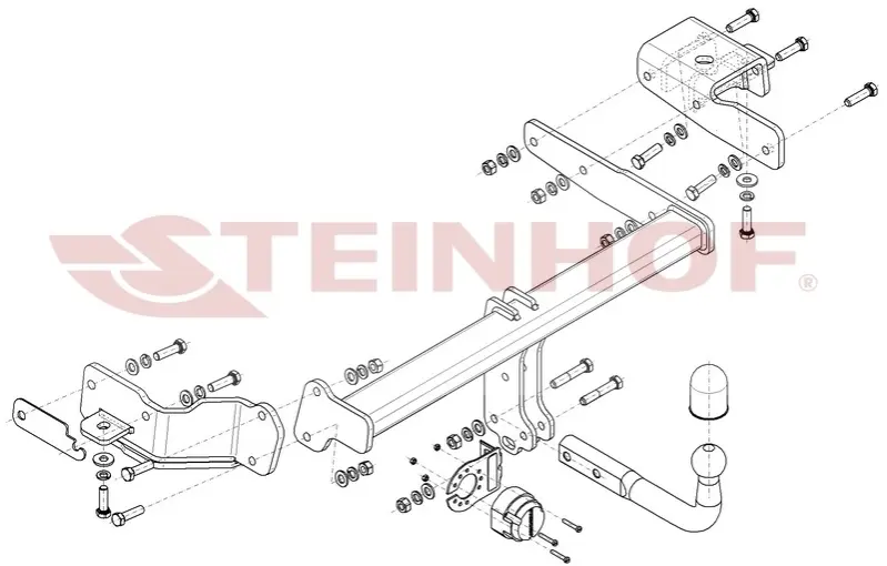 Tilhengerfeste Kia Sorento IV (2020-) – fastmontert | Steinhof