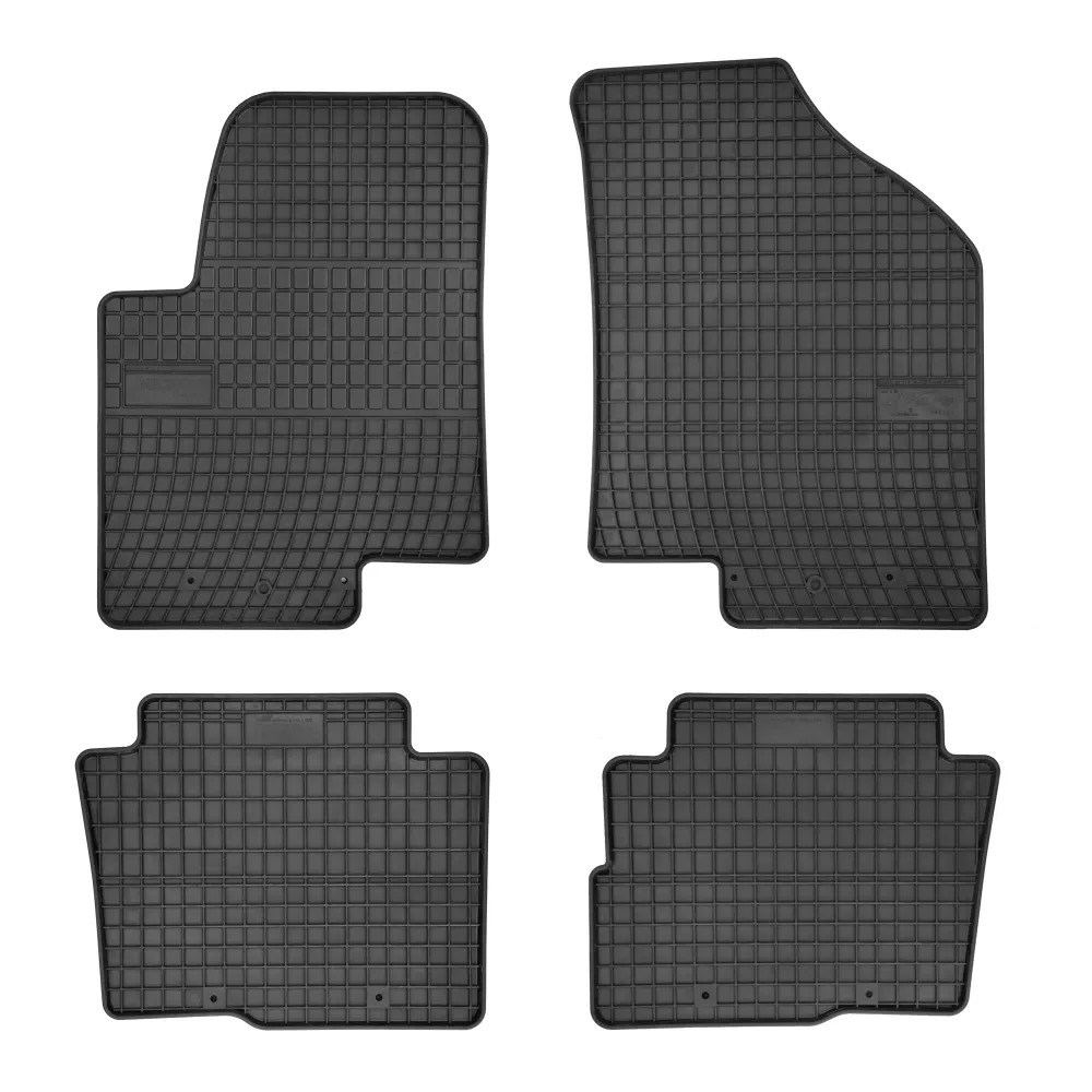 Gulvmatter Kia Soul I (2008-2013) – med sidekant på 1 cm | Frogum