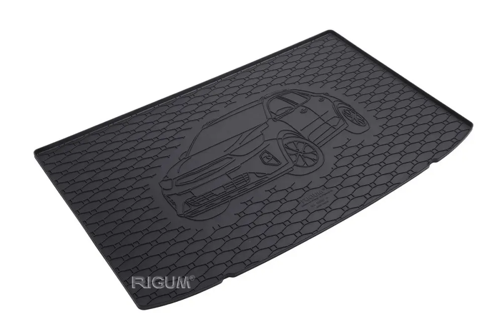 Bagasjeromsmatte Kia Stonic (2017-) – Luktfrie Gummi | Rigum