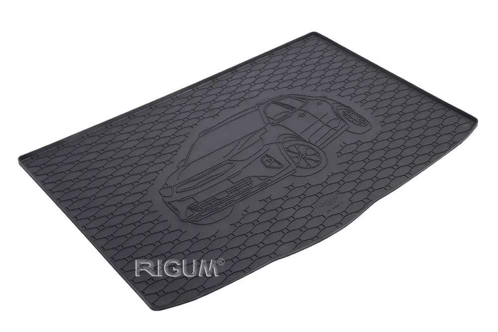 Bagasjeromsmatte Kia Stonic (2017-) – Luktfrie Gummi | Rigum