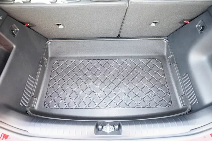 Bagasjeromsmatte Kia Stonic Hybrid (2020-) – myk Termoplast-elastomer (TPE) | Aristar