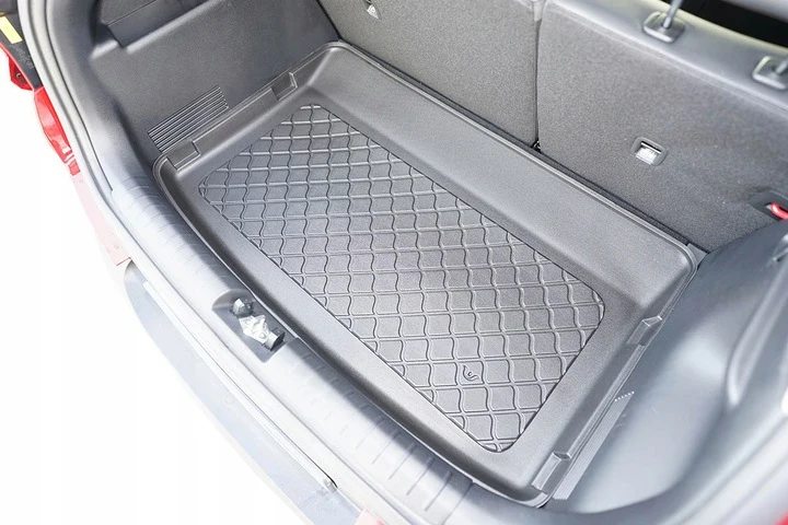 Bagasjeromsmatte Kia Stonic Hybrid (2020-) – myk Termoplast-elastomer (TPE) | Aristar