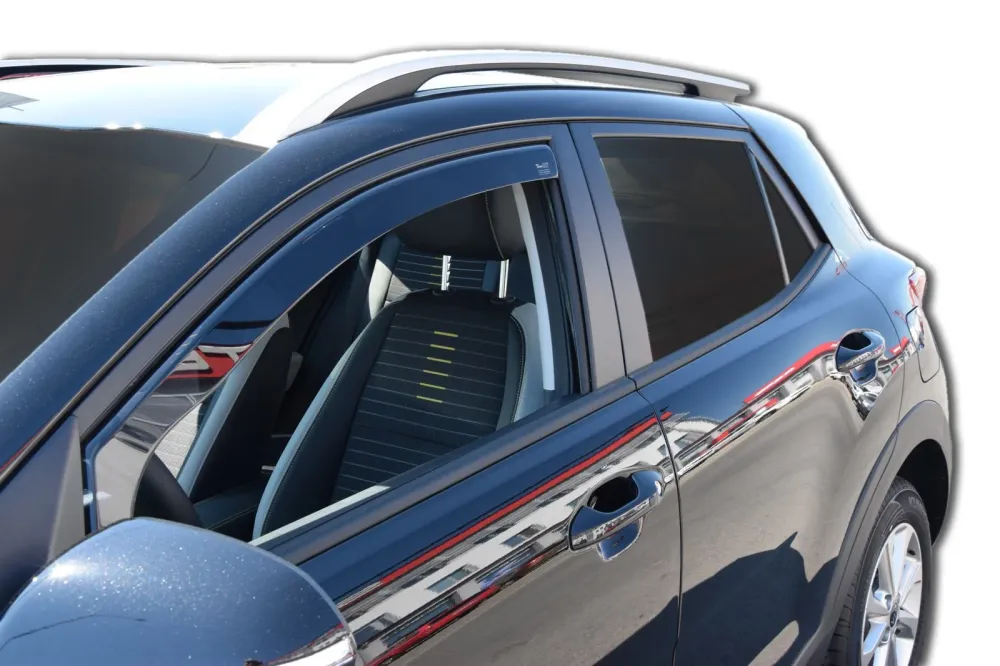 Vindavviser Kia STONIC 5-dørs 2017→ sett 2 stk. – PMMA Plexi | Heko