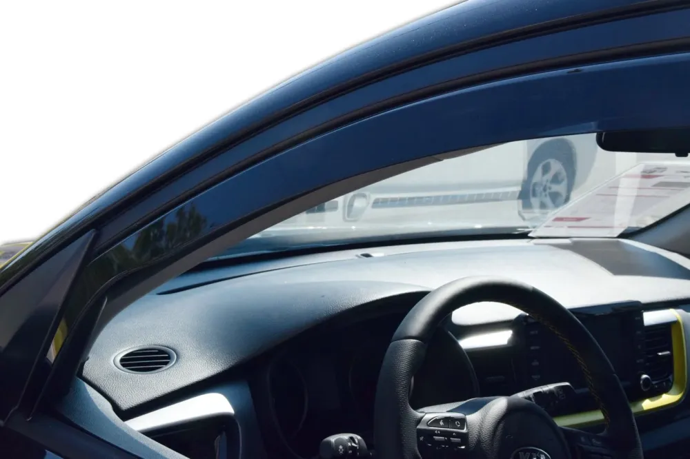 Vindavviser Kia STONIC 5-dørs 2017→ sett 2 stk. – PMMA Plexi | Heko