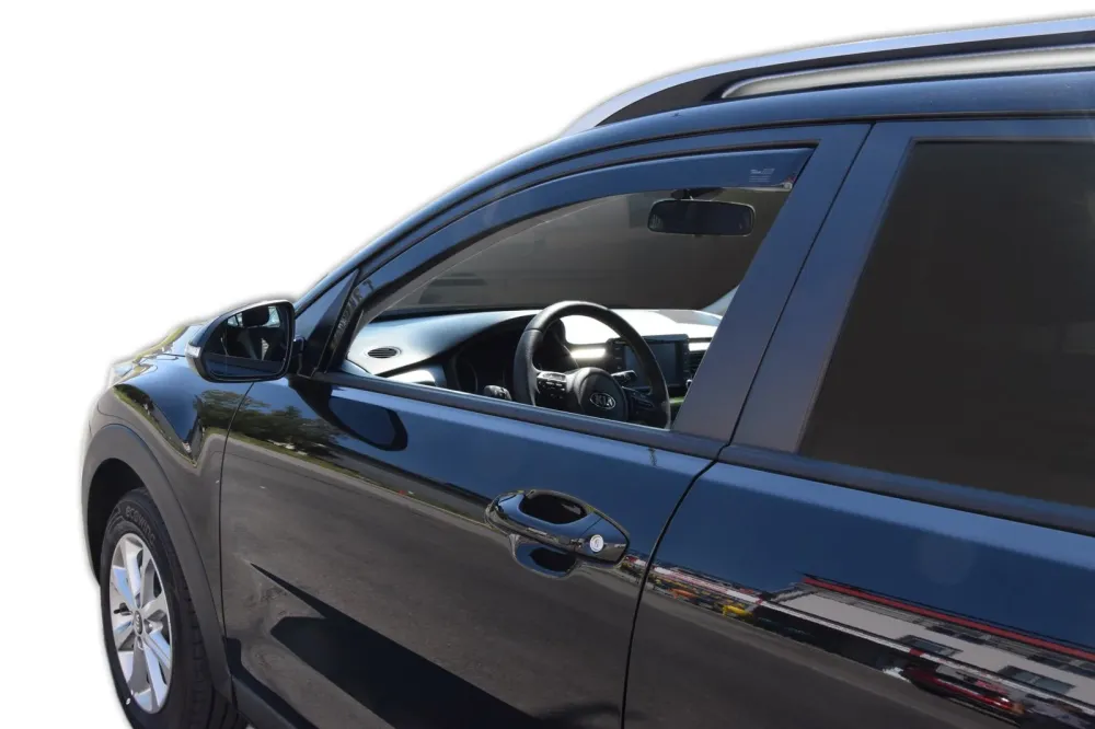 Vindavviser Kia STONIC 5-dørs 2017→ sett 2 stk. – PMMA Plexi | Heko