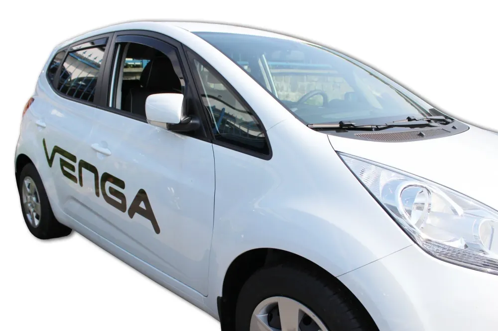 Vindavviser Kia VENGA 5-dørs 2010→ sett 4 stk. – PMMA Plexi | Heko