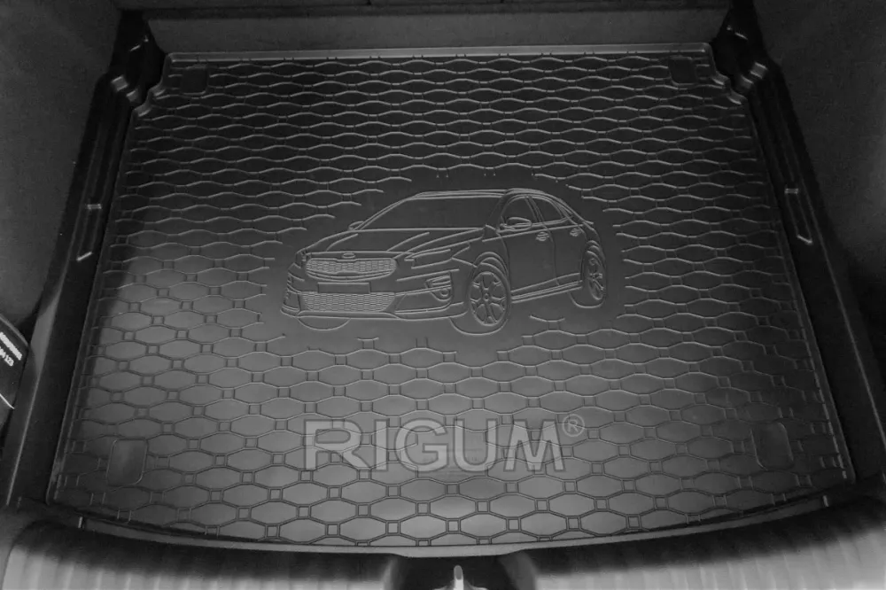 Bagasjeromsmatte Kia X-Ceed (2019-) – Luktfrie Gummi | Rigum