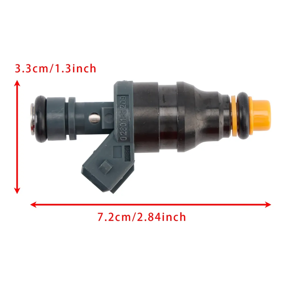 06.1996-03.2001 Mercedes-Benz Classe C Estate (S202) 6Pcs Fuel Injector 0280155209 0000787323