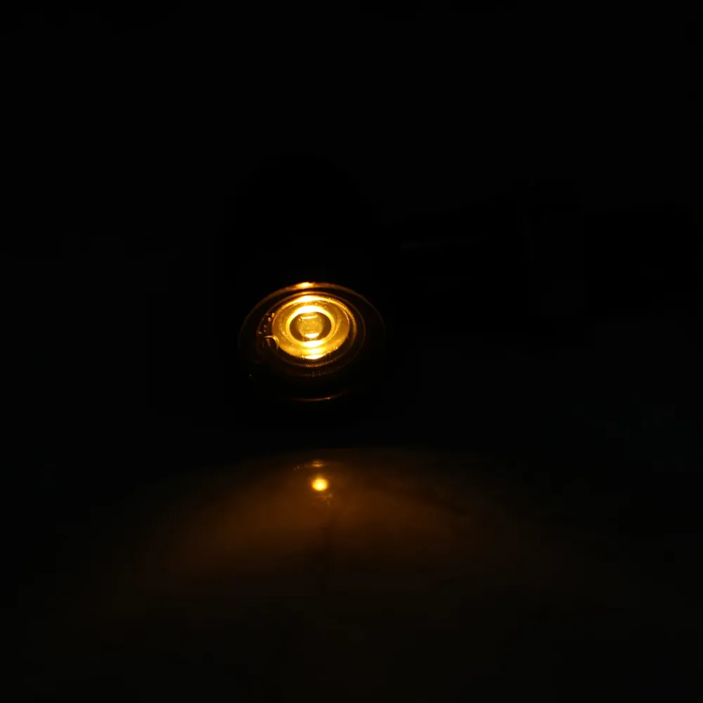 12V M7 Mini Bullet Motorsykkel LED -blinklysindikator Lampe Bremselys Generisk