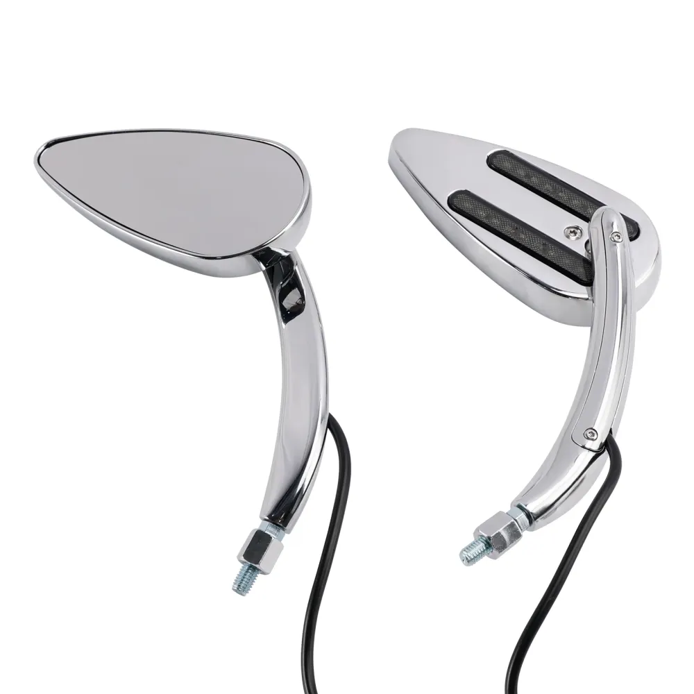 1990-2021 Electra Street Road Glide Chrome Custom LED-blinklys speil