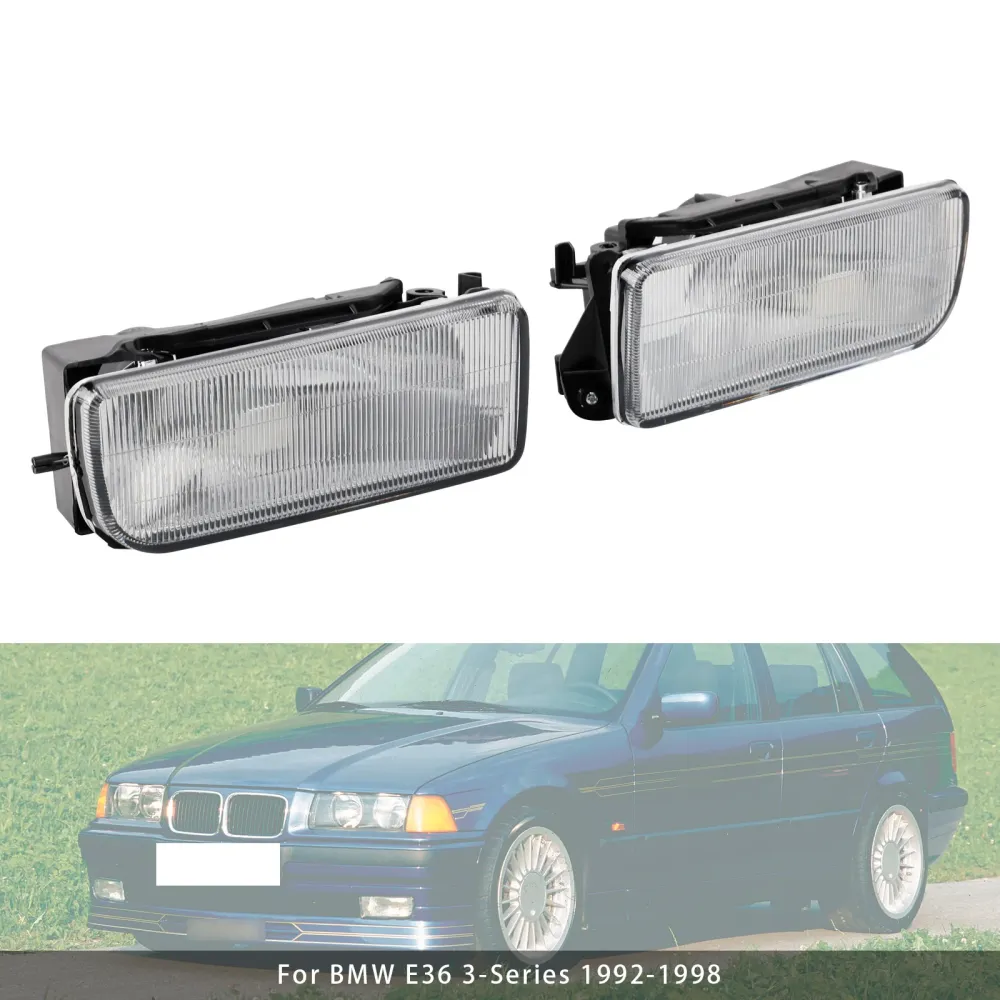 1992-1998 BMW E36 3-serie par foran støtfanger tåkelys uten pærer