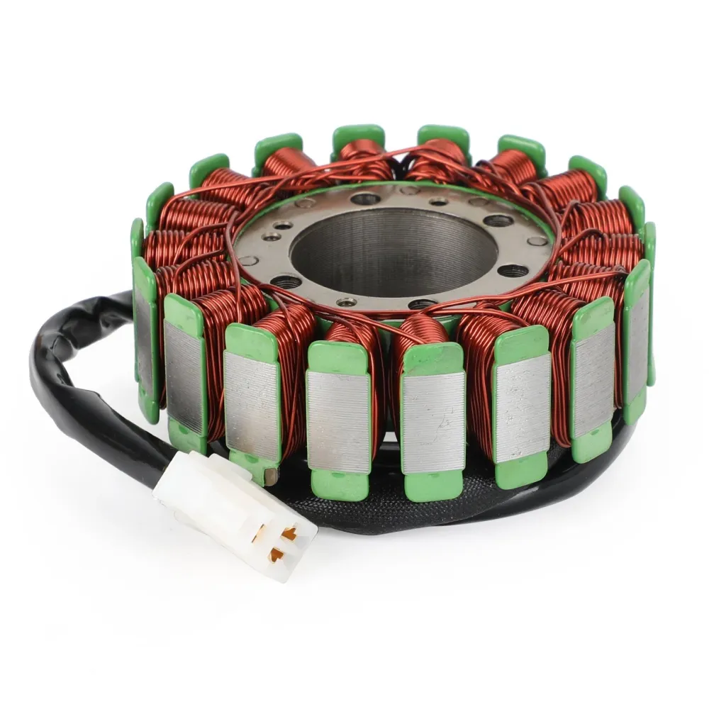 1997-1998 Honda CBR1100XX Super Blackbird Magneto Coil Stator + Spenningsregulator + Gasket Assy