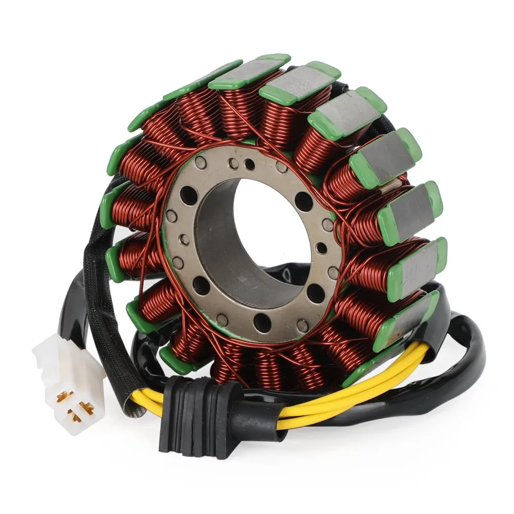 1997-1998 Honda CBR1100XX Super Blackbird Magneto Coil Stator + Spenningsregulator + Gasket Assy