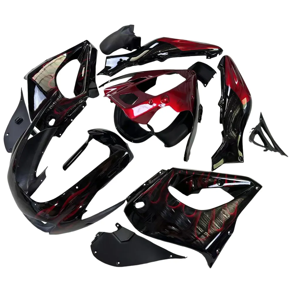 1997-2007 Yamaha YZF1000r Thunderace Amotopart Injeksjon Fairing Kit Bodywork ABS #105