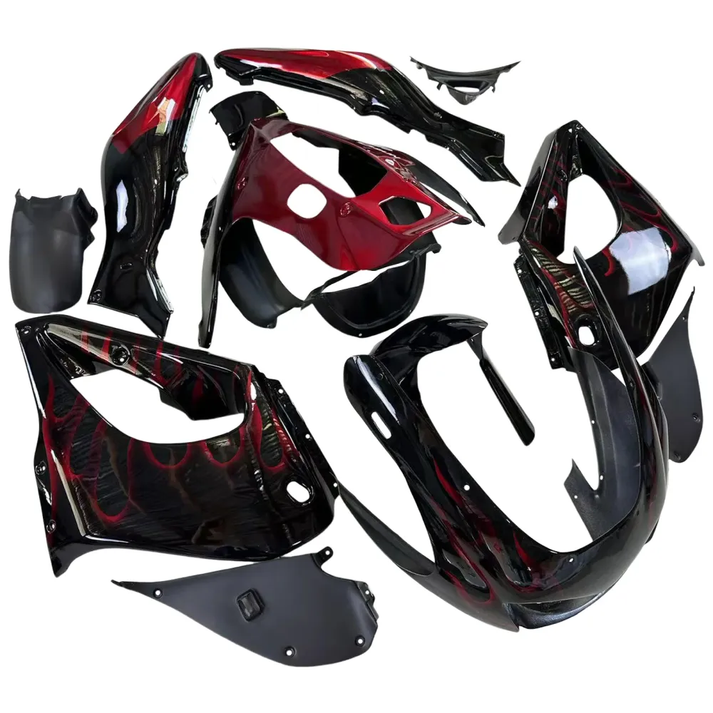 1997-2007 Yamaha YZF1000r Thunderace Amotopart Injeksjon Fairing Kit Bodywork ABS #105