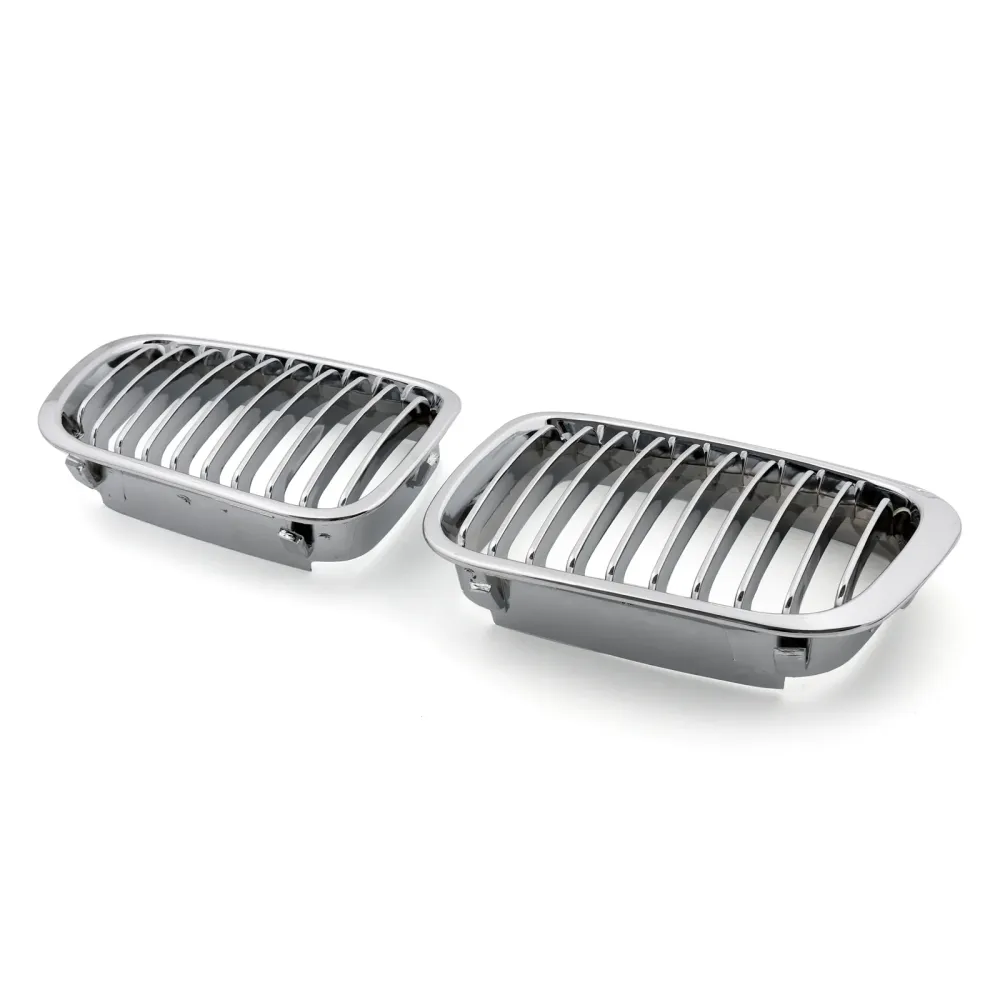 1998 1999 2000 2001 BMW E46 4 Dører 3 Series bil Front Fence Grill Grill Chrome Generic