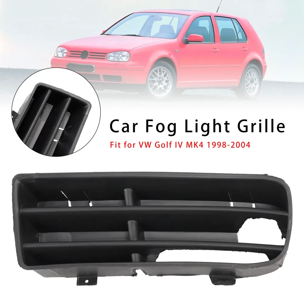 1998-2004 VW Golf IV MK4 Front venstre side støtfanger Grille tåkelys grill