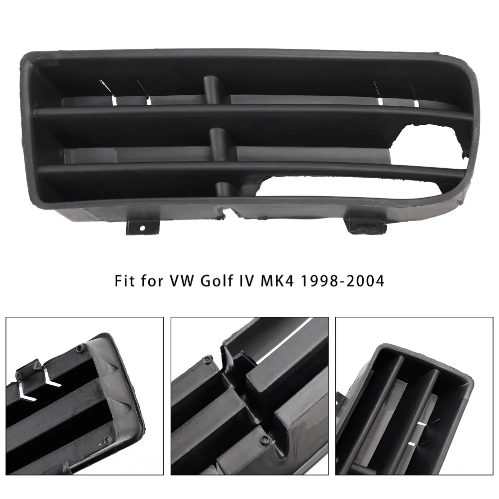 1998-2004 VW Golf IV MK4 Front venstre side støtfanger Grille tåkelys grill