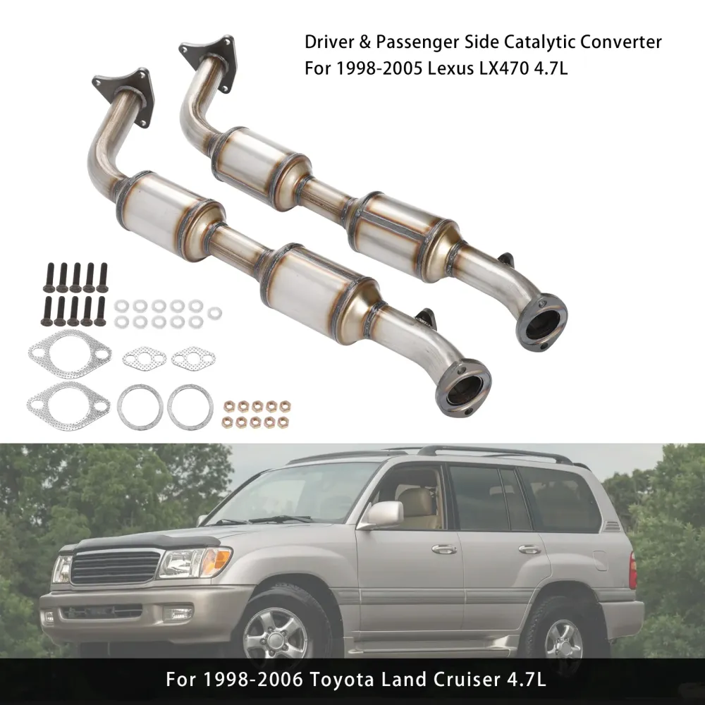 1998–2005 Lexus LX470 4,7L førerkort & Katalysator på passasjersiden 53436