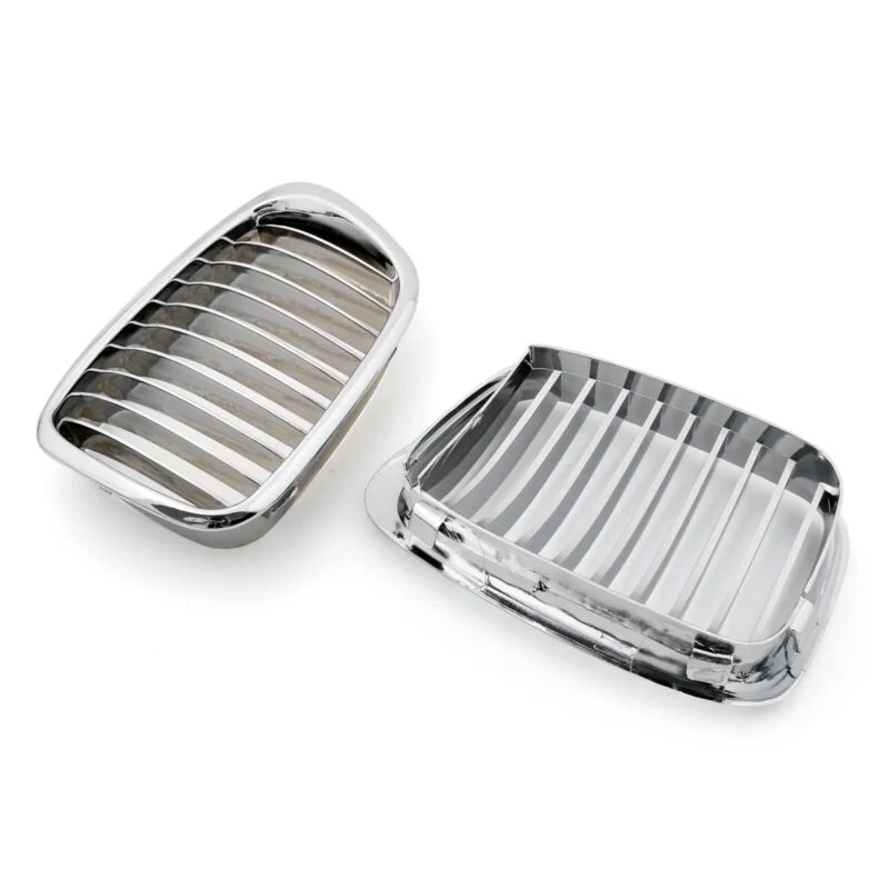1999-2003 BMW E39 5 Series Chrome Front Kidney Grill Mesh Grille 51132497261 51132497262 51137005838 51137005837 Generisk