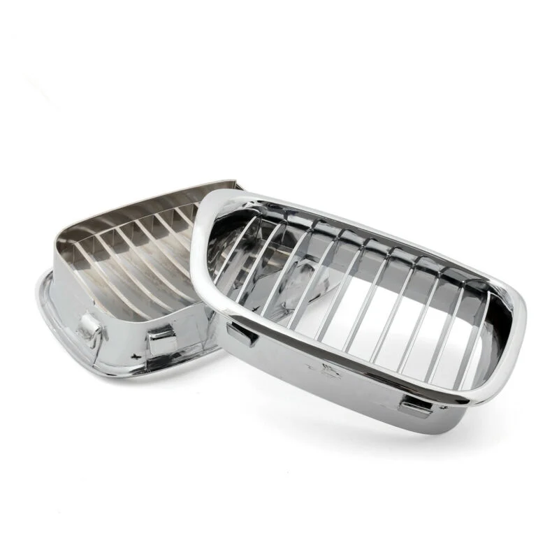 1999-2003 BMW E39 5 Series Chrome Front Kidney Grill Mesh Grille 51132497261 51132497262 51137005838 51137005837 Generisk