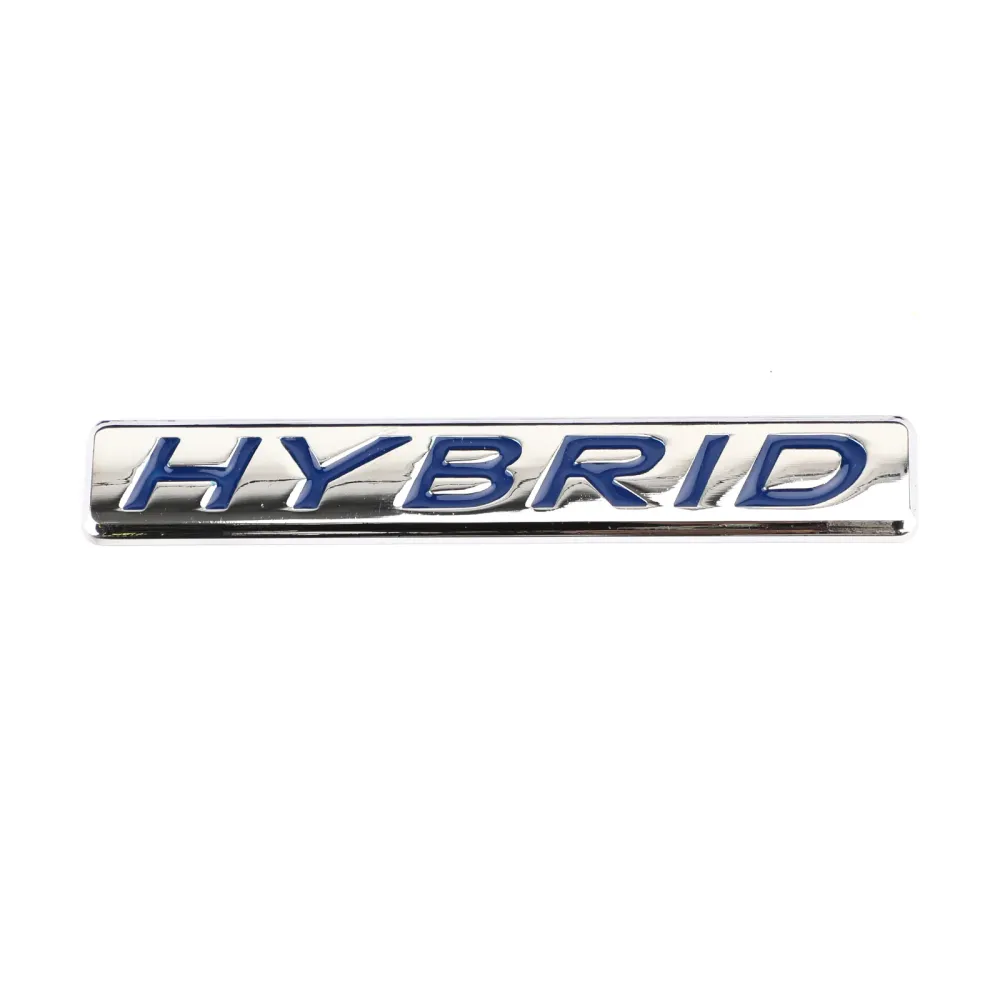 1pc 3D hybrid ord bil klistremerke metall emblem bak bil bagasjerommet generisk generisk