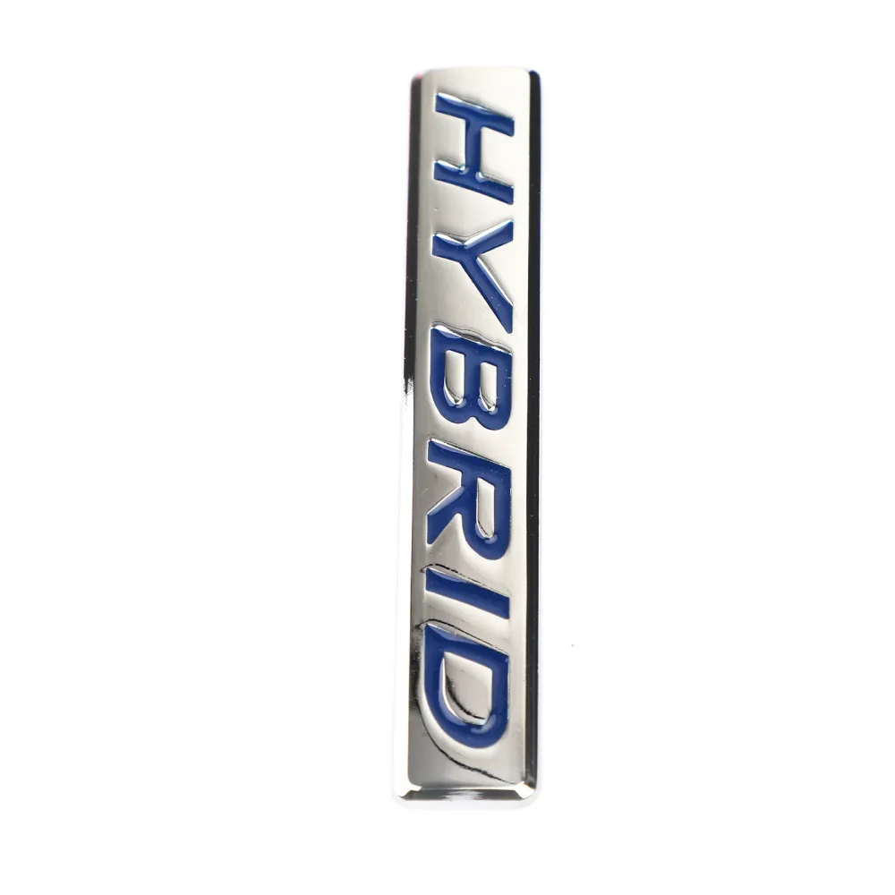 1pc 3D hybrid ord bil klistremerke metall emblem bak bil bagasjerommet generisk generisk