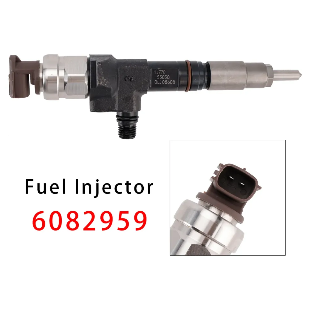 1Pcs Fuel Injector Caterpillar CAT C3.3B 257D 277D 287D 259D 289D 6082959
