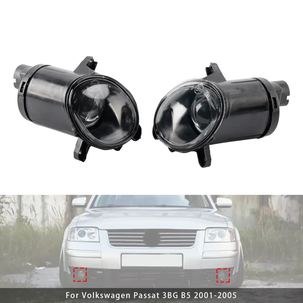 2001-2005 Volkswagen Passat 3BG B5 Pair foran støtfanger kjører tåkelamper