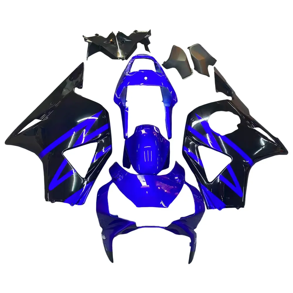 2002-2003 Honda CBR 954 RR Blå & Svarte RR Racing-kåper generisk