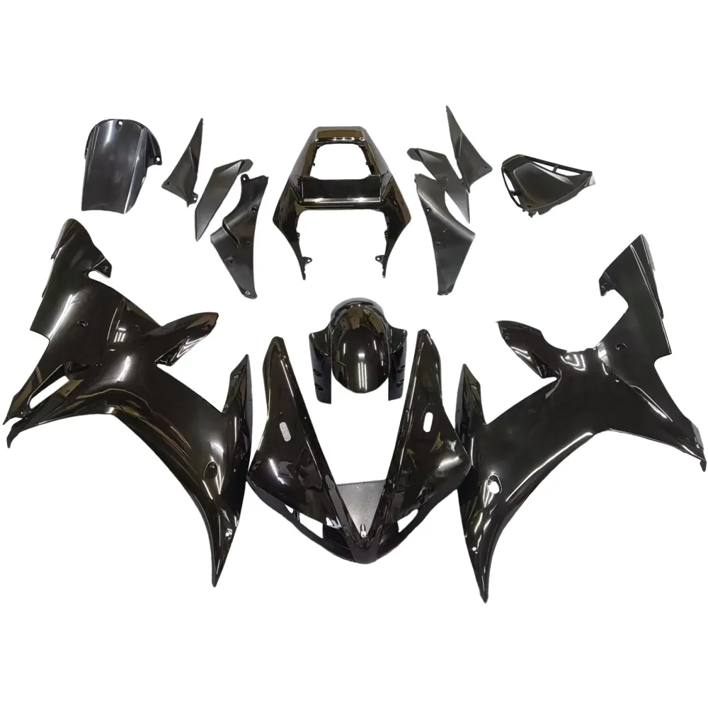2002-2003 Yamaha YZF-R1 All Black Racing Fairings Generic