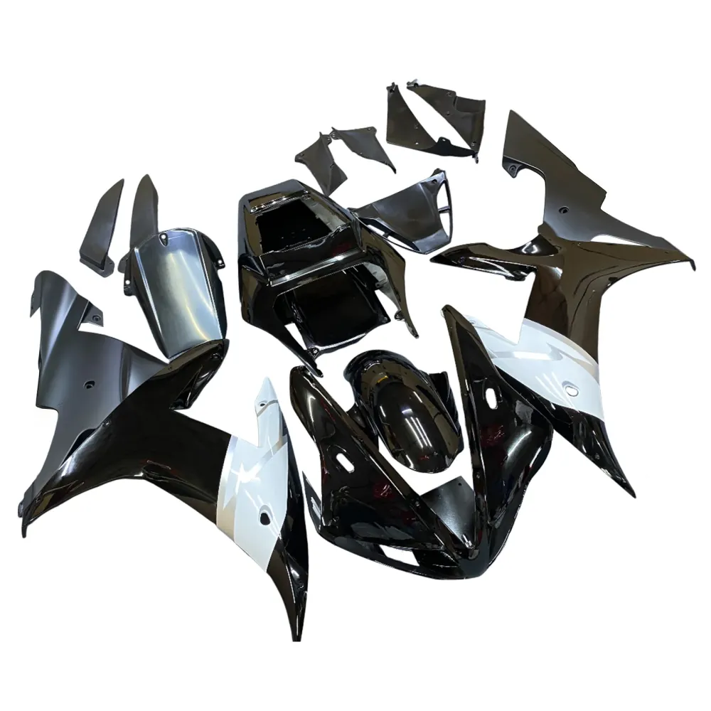 2002-2003 Yamaha YZF-R1 Black R1 Racing Amotopart Fairings Customs Fairing