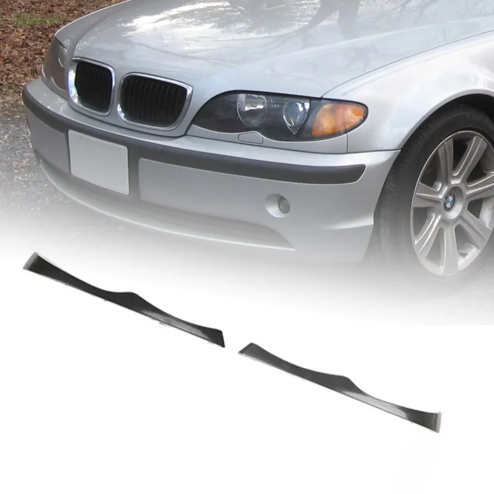2002-2005 BMW E46 330i 330xi 325i 325xi 2 stk øvre frontlysdekselstrips
