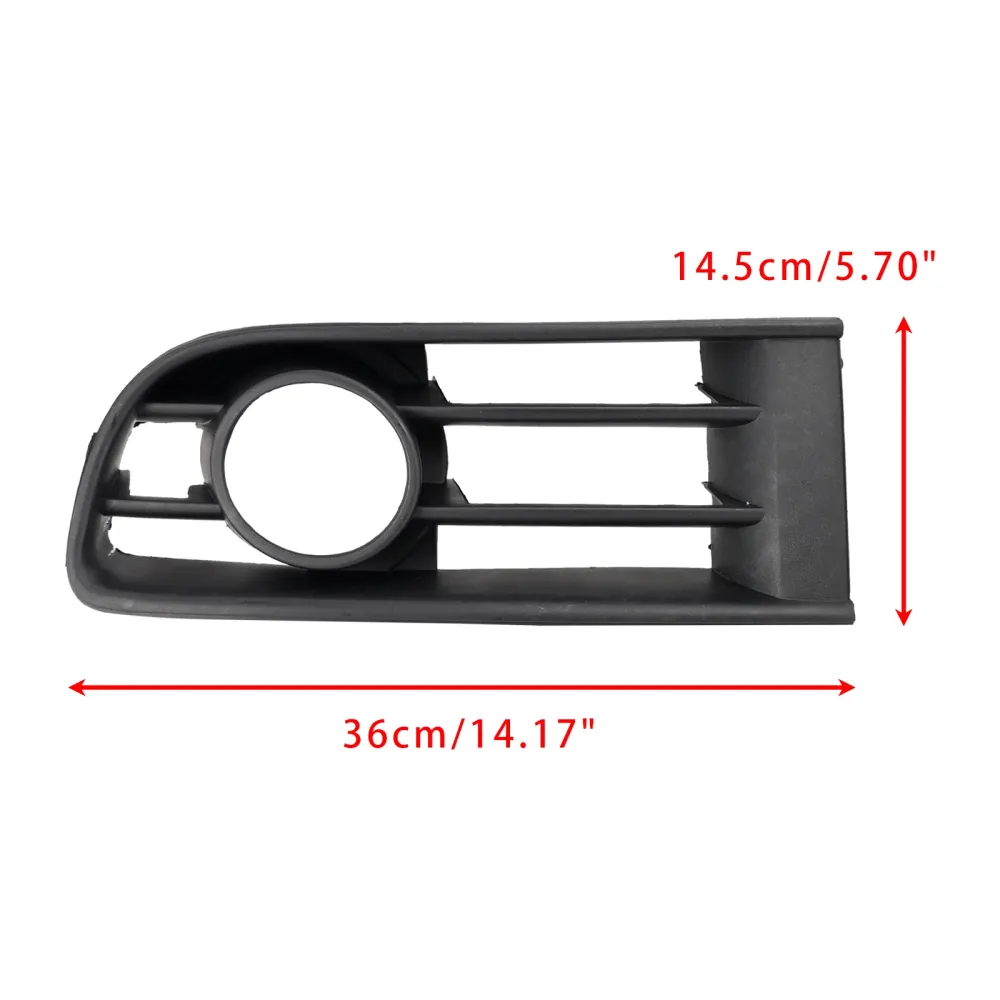 2002-2005 Volkswagen VW Polo 2PCS Front Lower Fog Light Cover Grille Grill