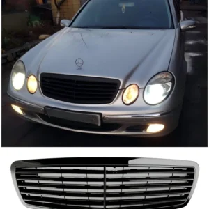 2002–2006 Mercedes-Benz E-klasse W211 E320 E350 E500 E55 AMG Frontgrill Grill