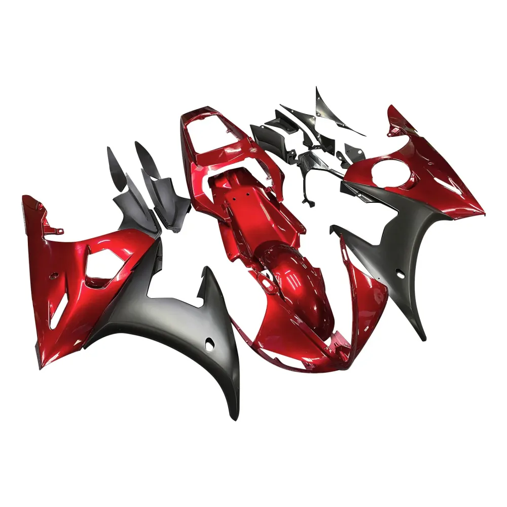 2003-2004 Yamaha YZF 600 R6 2006-2009 R6s Amotopart Injeksjon Fairing Kit Bodywork Plastic ABS #127