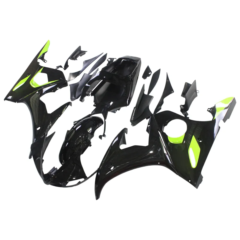 2003-2004 Yamaha YZF 600 R6 2006-2009 R6s Amotopart Injeksjon Fairing Kit Bodywork Plastic ABS #149