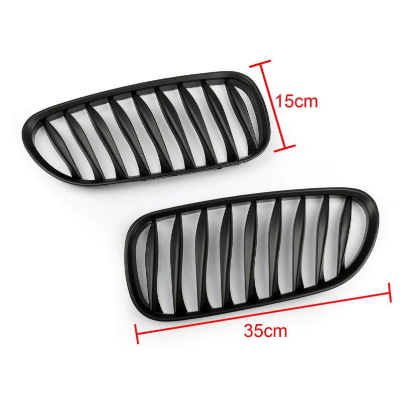 2003-2008 BMW Z4 (E85/E86) Front Bumper Sport Kidney Grille Grill Matt Black/Carbon/Chrome Generic
