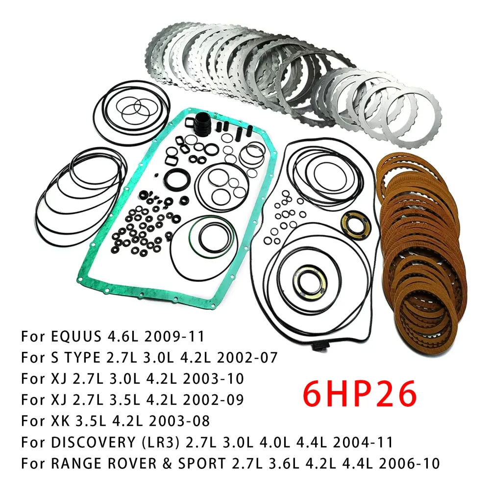 2003-2010 BMW 5-serie 2.0L 2.5L 3.0L 4.0L 4.4L 4.8L Auto Transmission Master Rebuild Kit Overhaling Clutch Plates 6HP26