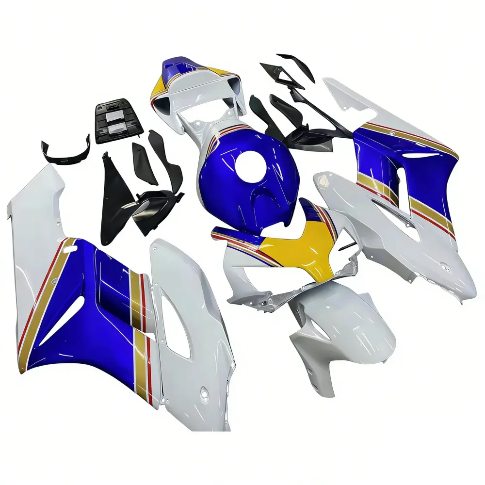 2004-2005 Honda CBR 1000 RR Amotopart Fairings Multi-Color Rothmans Honda Racing Customs Fairing
