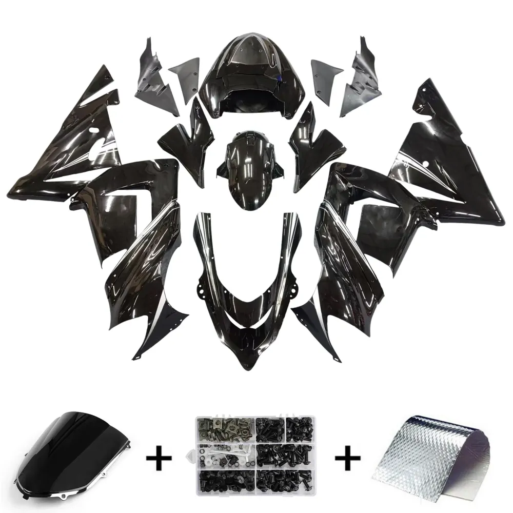 2004-2005 Kawasaki ZX10R Amotopart Injection Fairing Kit Bodywork Plastic ABS #127