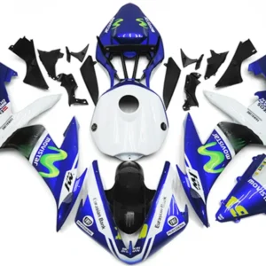 2004-2006 Yamaha YZF 1000 R1 Injeksjon Fairing Kit Bodywork Plastic ABS #27