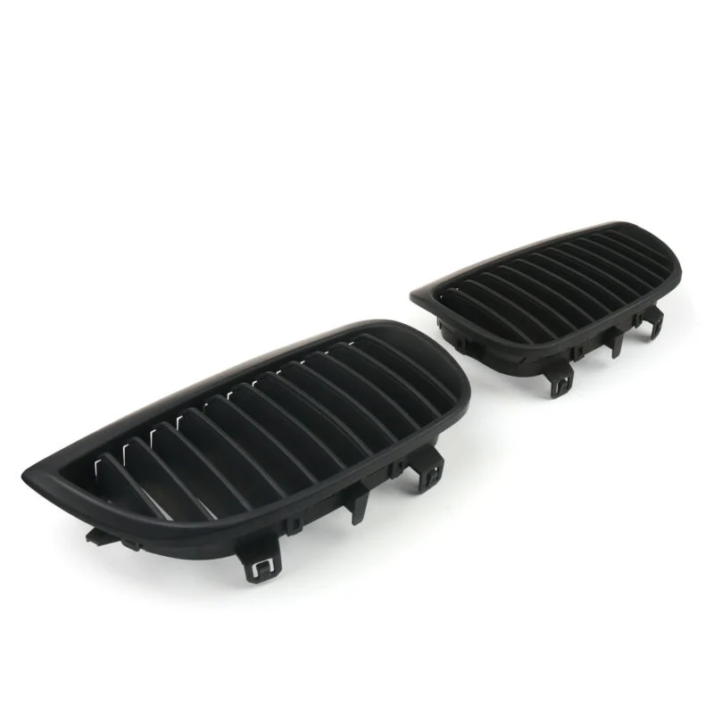 2004-2007 BMW E81 E87 Sport 1 Series Kidney Grill Grill Matt Black Generic