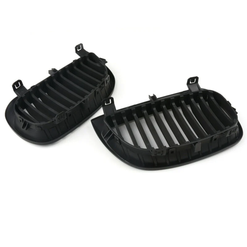 2004-2007 BMW E81 E87 Sport 1 Series Kidney Grill Grill Matt Black Generic